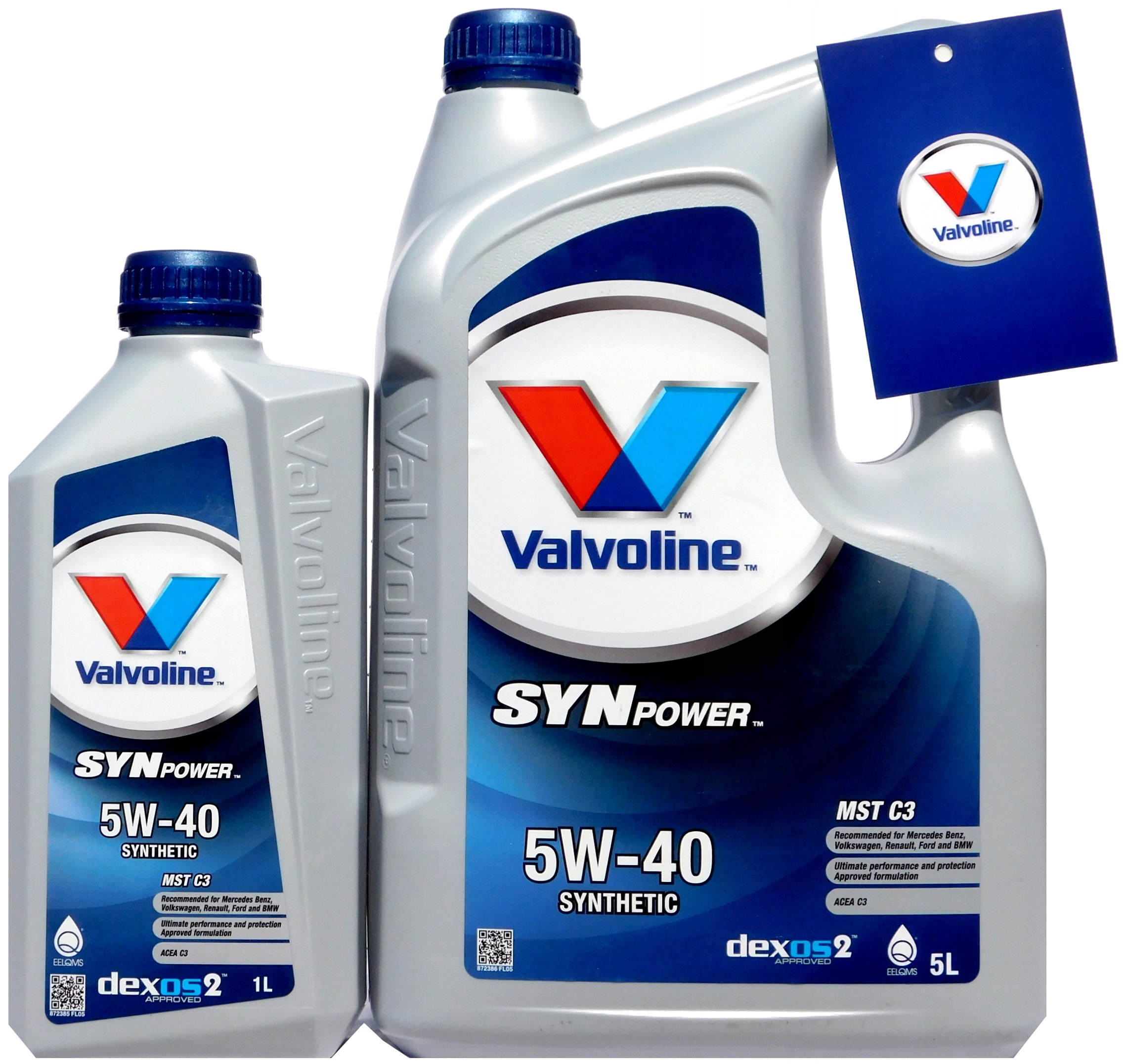

Olej Valvoline SynPower Mst C3 5W40 6L