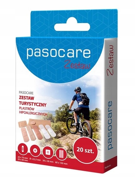 

Pasocare Zestaw Turystyczny Plastry 20 sztuk