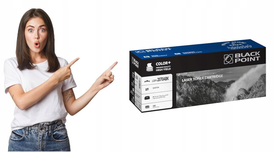 Toner Hp 117A (W2070A) czarny Blackpoint (1.000)