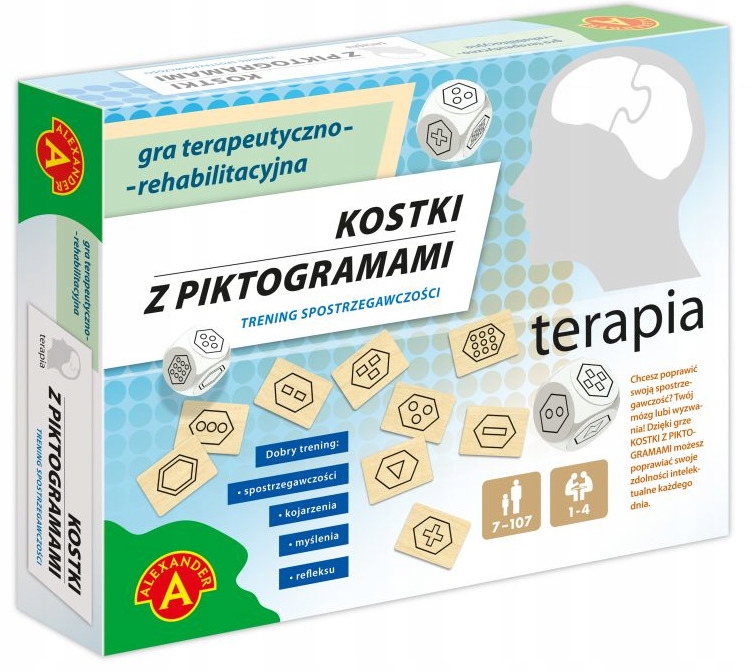 

Alexander Gra Terapia Kostki z Piktogramami 2377