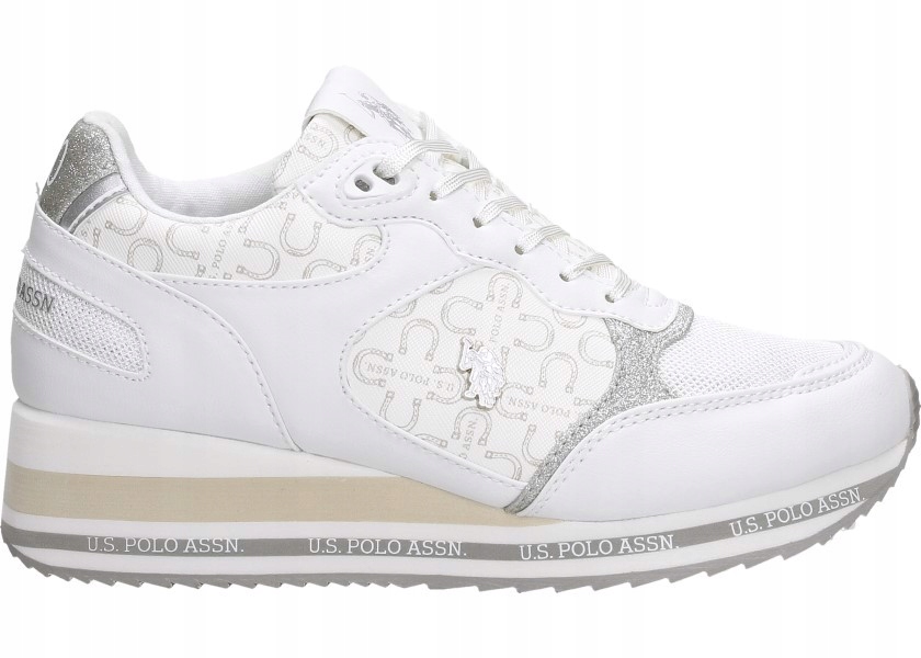 U.s. Polo Assn Polobotky SYLVI007W/3YL1 37 SYLVI007 Print-whi