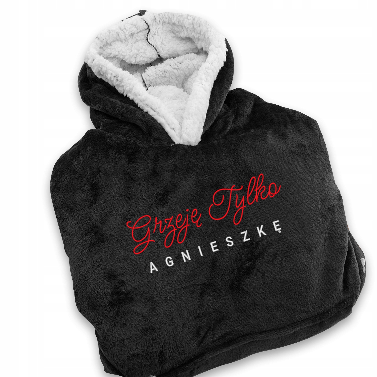 Bluza Koc z Haftem Kocobluza Oversize dla Niej na Urodziny