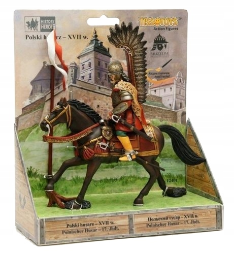 

Husarz na koniu husaria Figurka Tissotoys