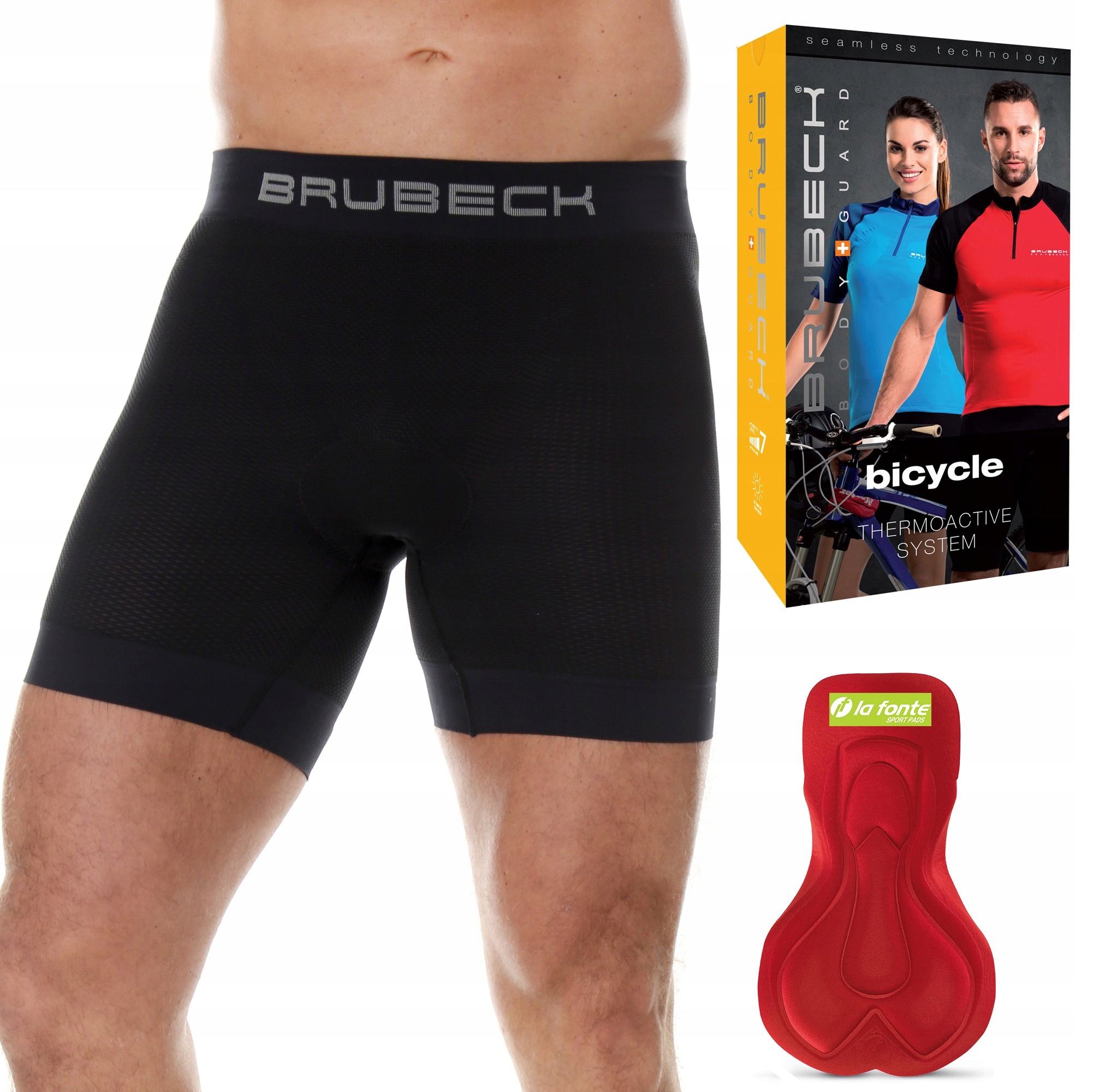 

Brubeck Bokserki Na Rower Termoaktywne Na Lato -M