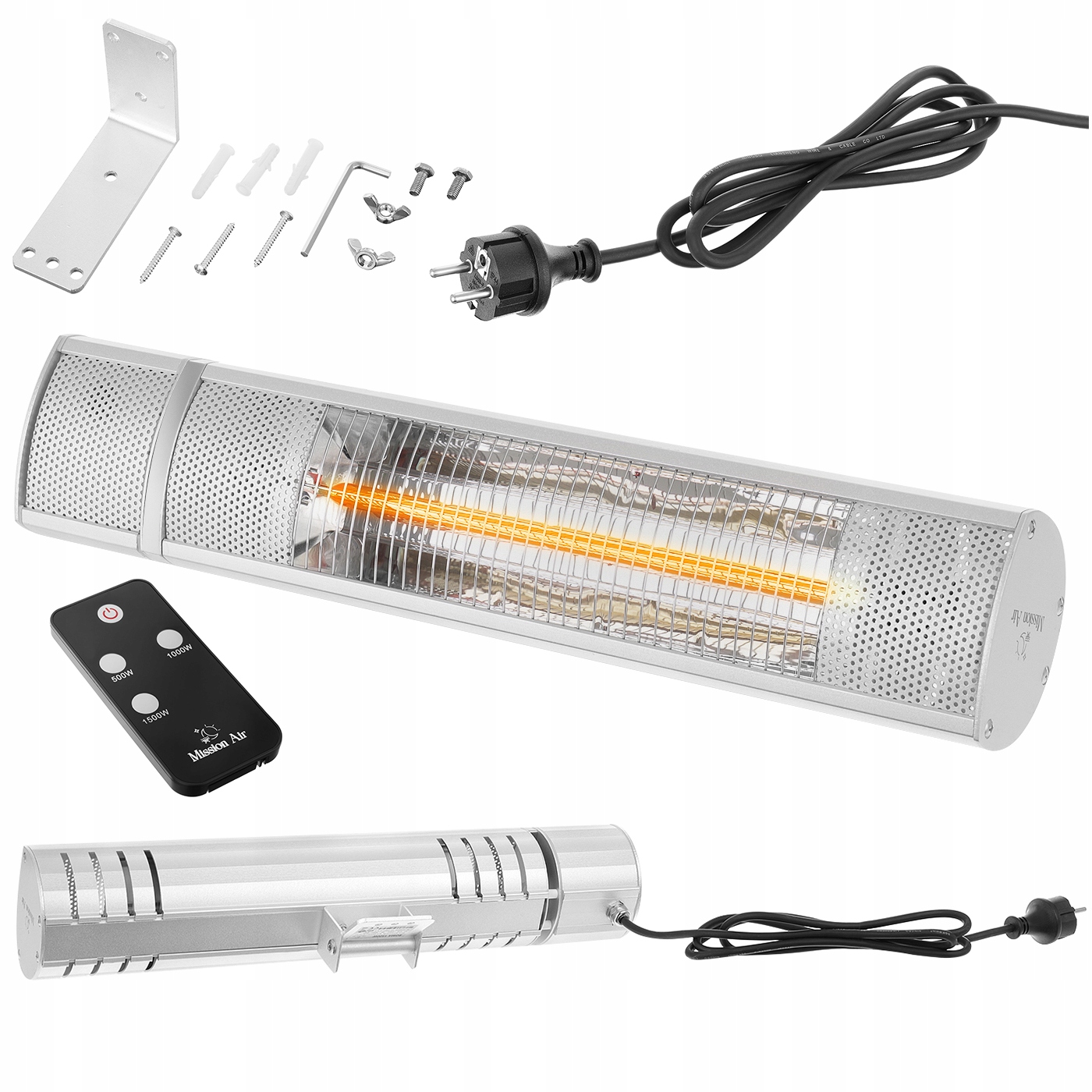 

Promiennik podczerwieni tarasowy Roma 1500W IP55