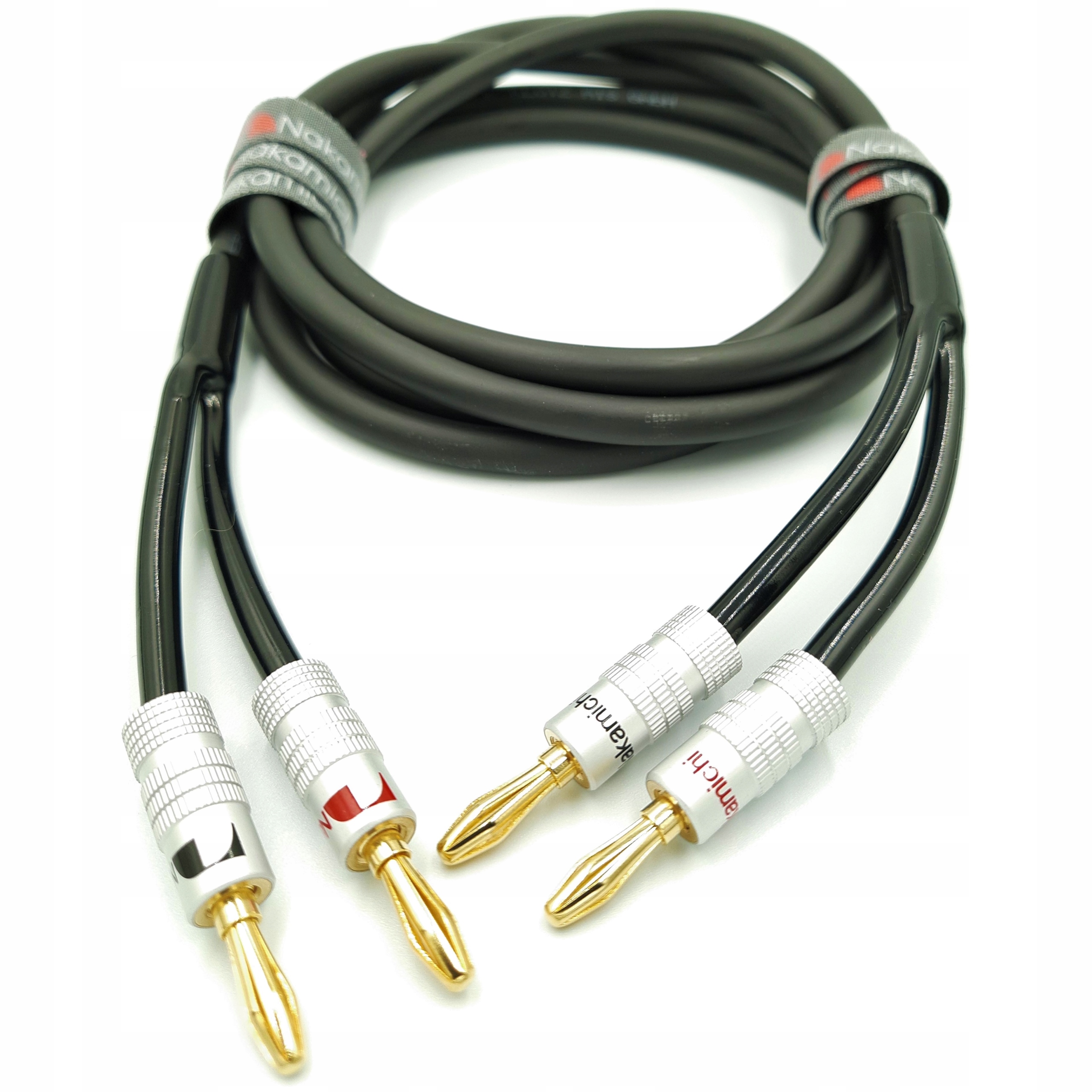 

Nakamichi Kabel głośnikowy Ofc 2x2,5mm2 banan 1m
