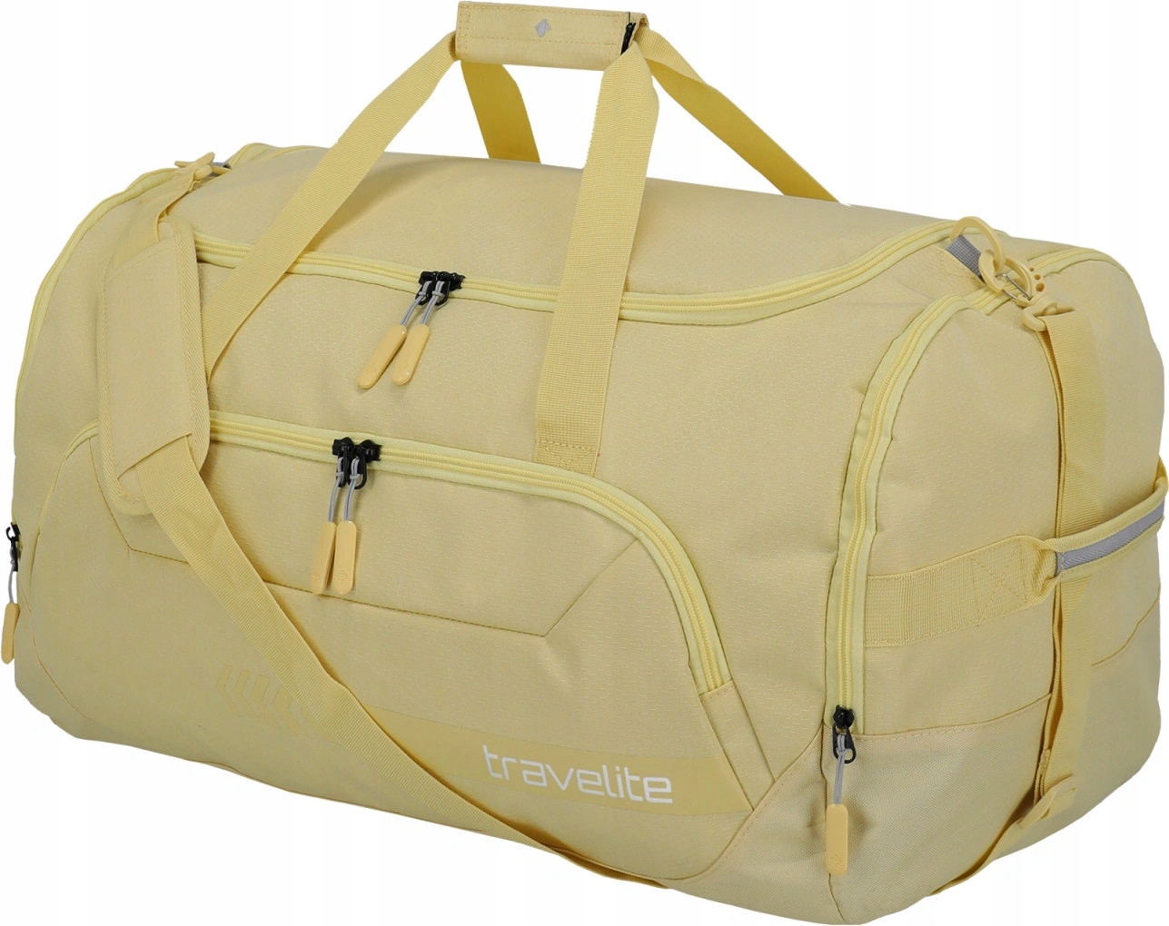 Torba sportowa Travelite Kick Off L Vanilla Żółta