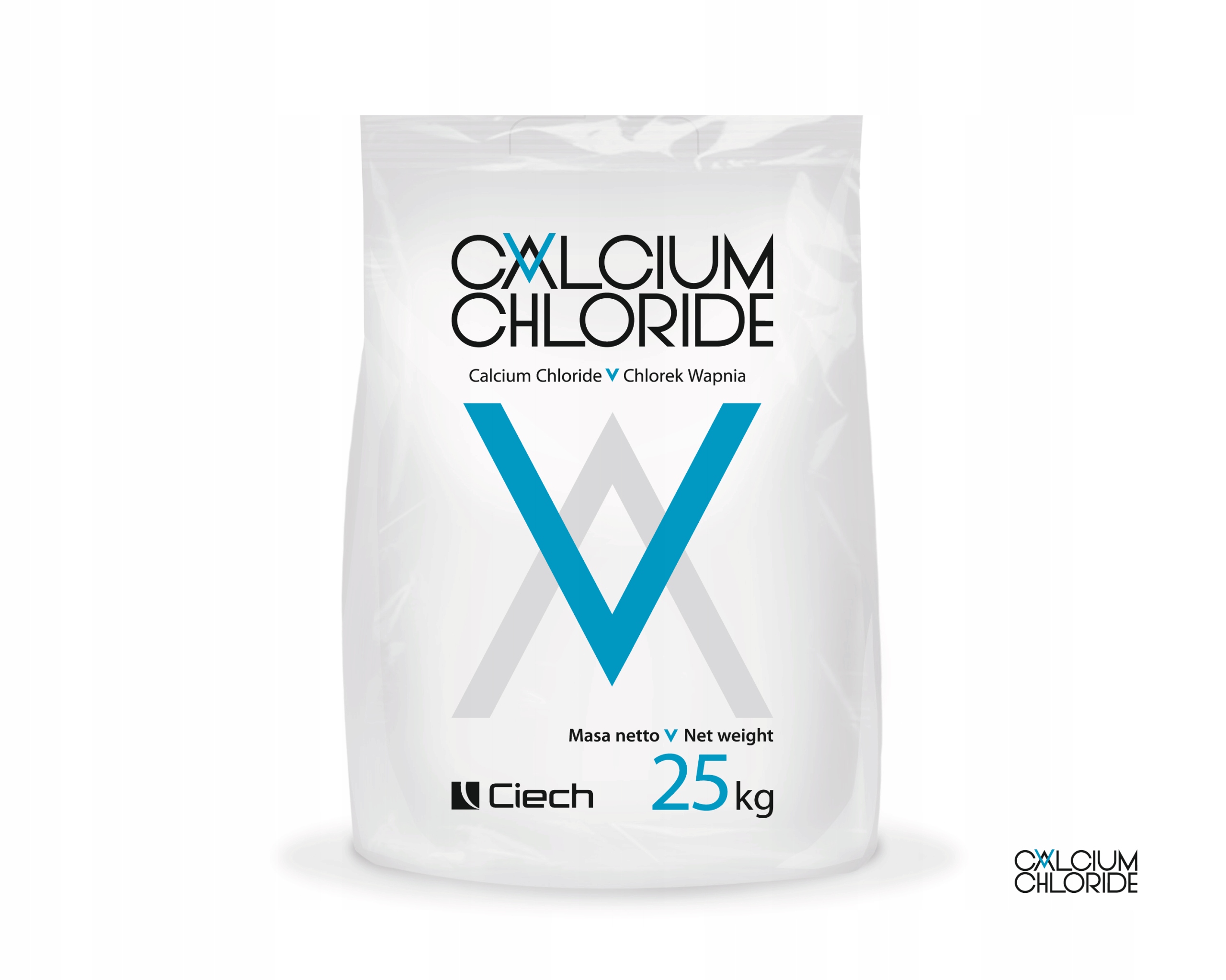 Chlorek wapnia SÓL DROGOWA ANTYLÓD OBLODZENIA CIECH 25kg I DZIAŁA DO -30C Stan opakowania oryginalne