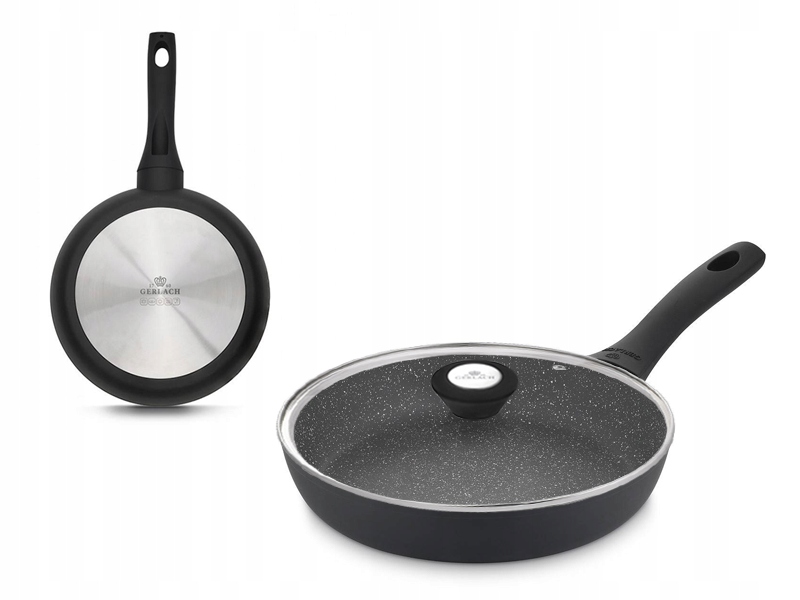 

Gerlach Granitex Patelnia Ceramika 24CM Pokrywka