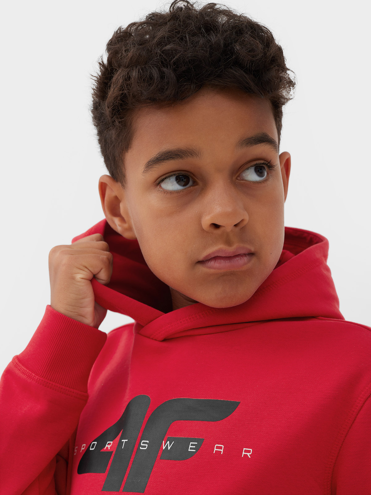 4F BLUZA CHŁOPIĘCA DRESOWA SPORTOWA Z KAPTUREM Wiek dziecka 14 lat +