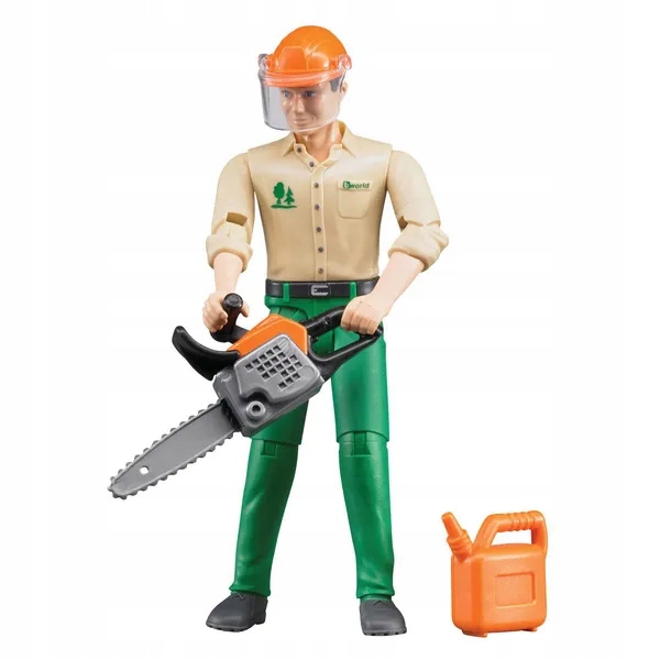 

Bruder Zabawka figurka drwala z piłą 60030