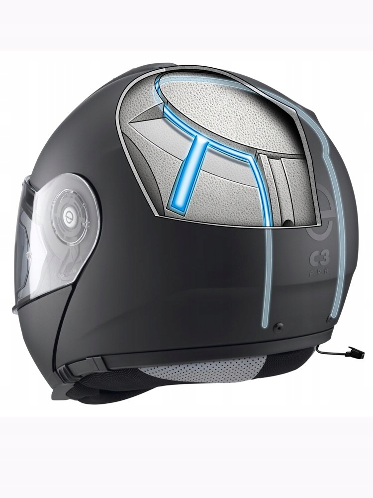 Kask szczękowy Schuberth C3 Pro czarny matowy L Model C3 PRO ECE