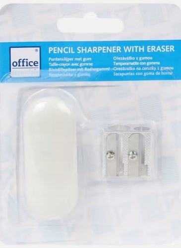 

Zestaw Temperówka i gumka Office Essentials Pakiet