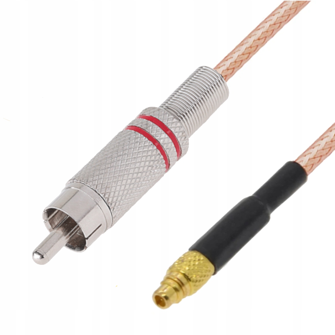 Pigtail MMCX wtyk Rca wtyk RG316 1m