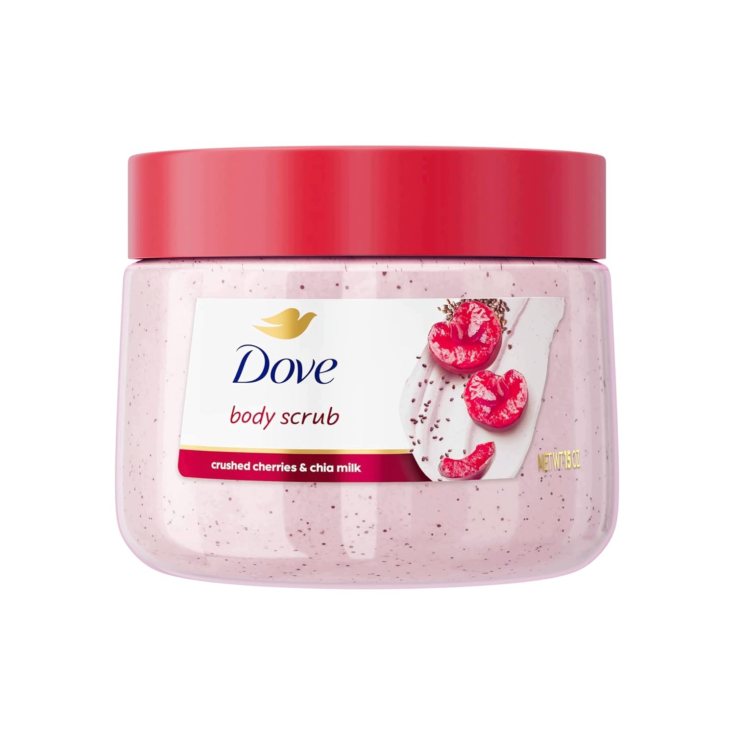 Dove Body Scrub peeling do ciała wiśnia mleczko chia 425g Usa
