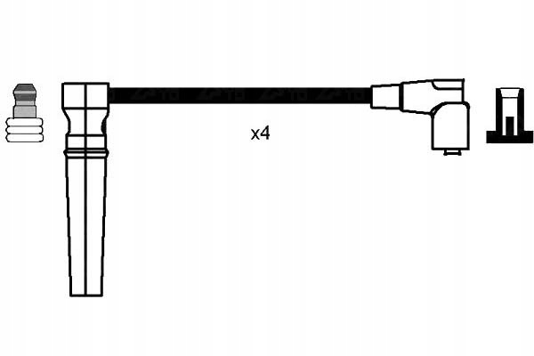 Ngk Výškové Kabely Daewoo Nubira Asistent řidiče #28