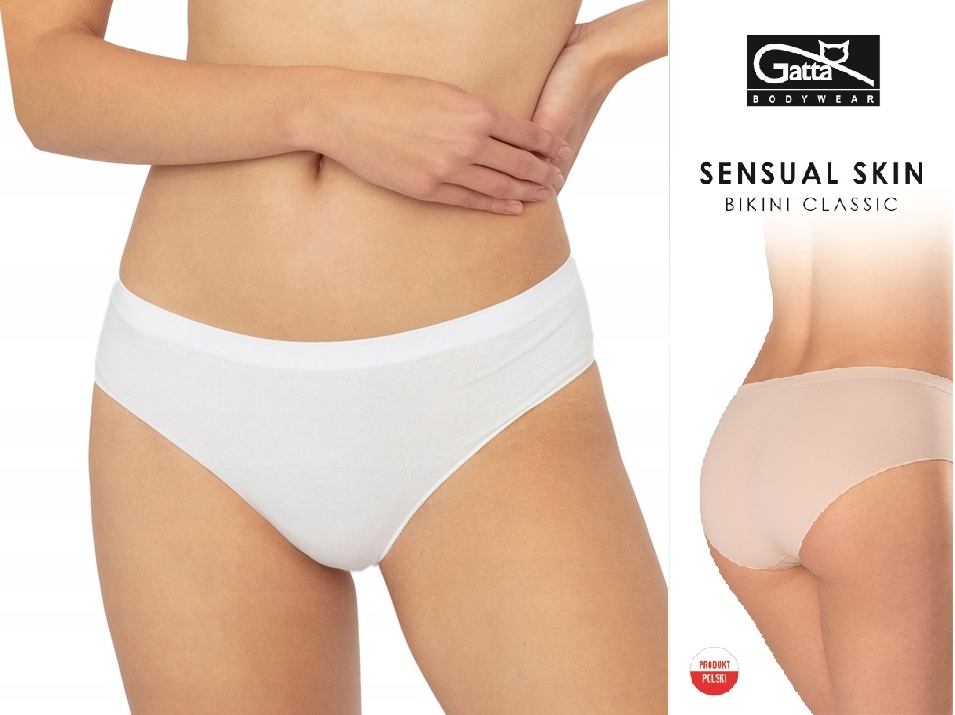 

Majtki Gatta Sensual Skin Bikini Classic white L