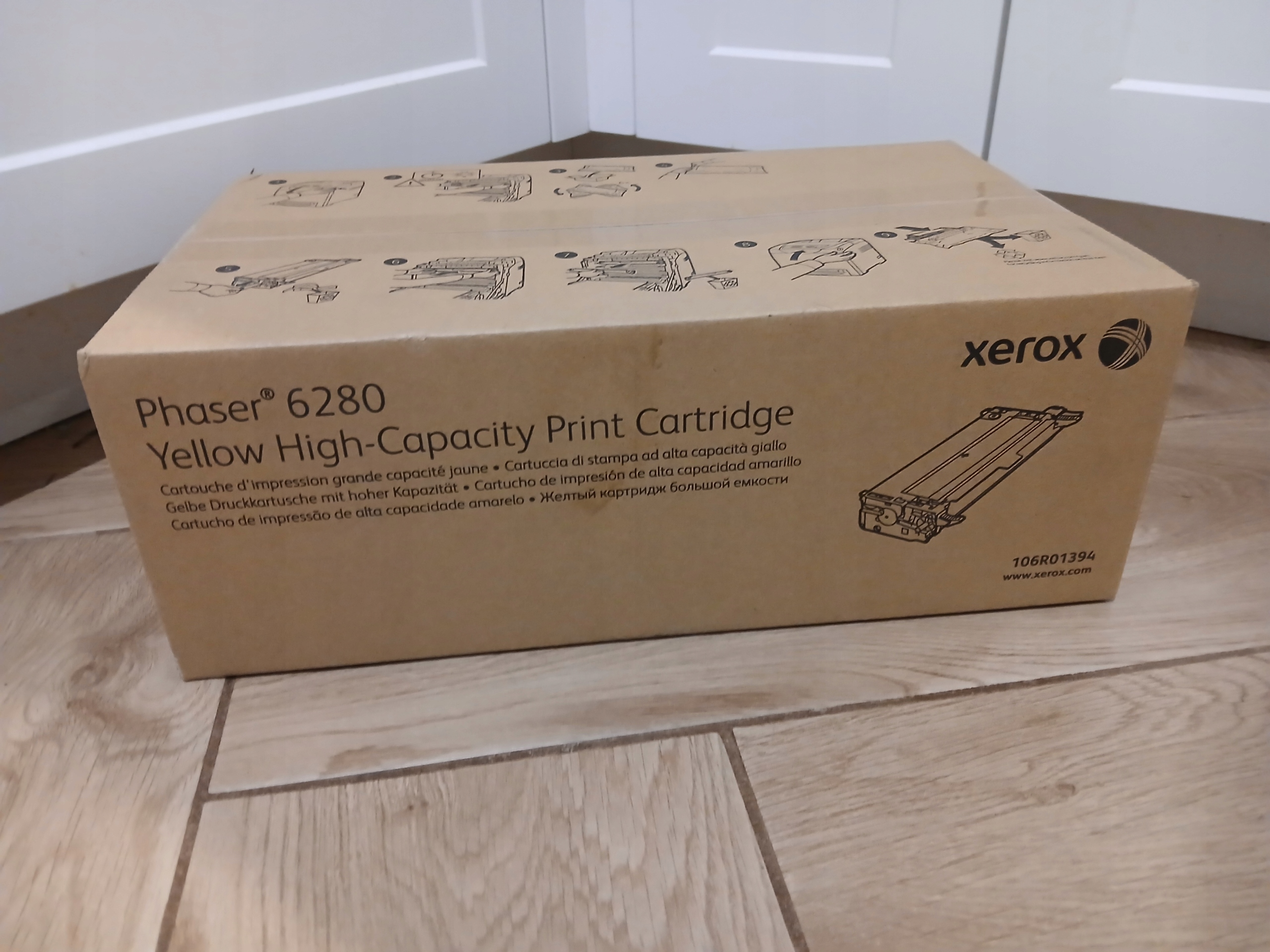 Toner Xerox 106R01394 Yellow Phaser 6280 Originál