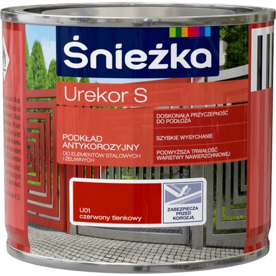 

Podkładowa Farba Urekor S Czerwony 0,2L
