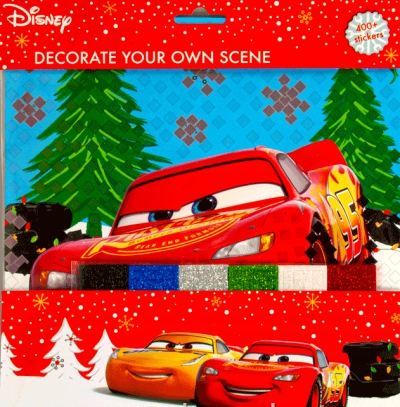 

Wyklejanka Cars Zygzak Mcqueen Magia Świąt