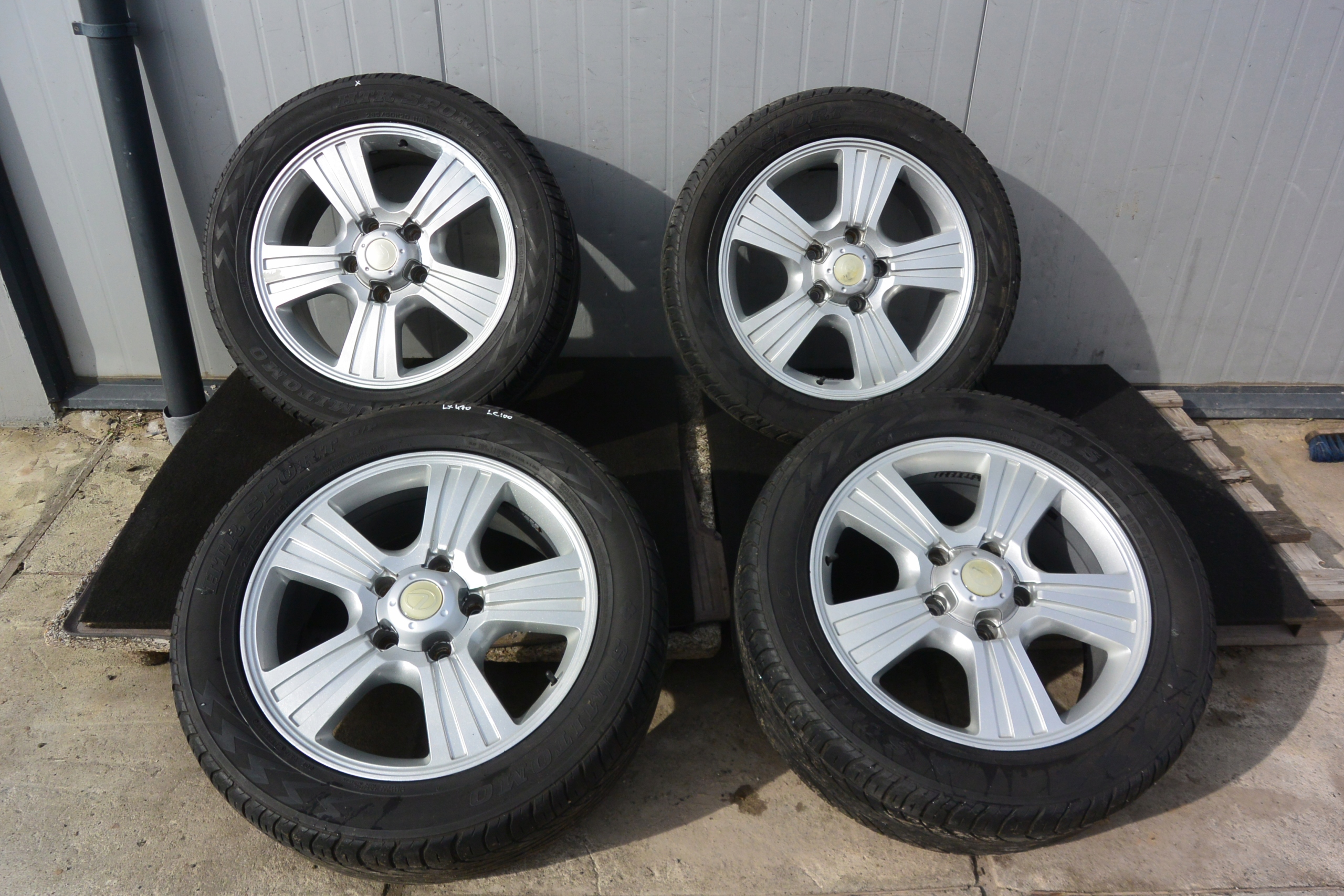 Диски 20X8. 5J комплект TOYOTA 100 200 LEXUS LX470