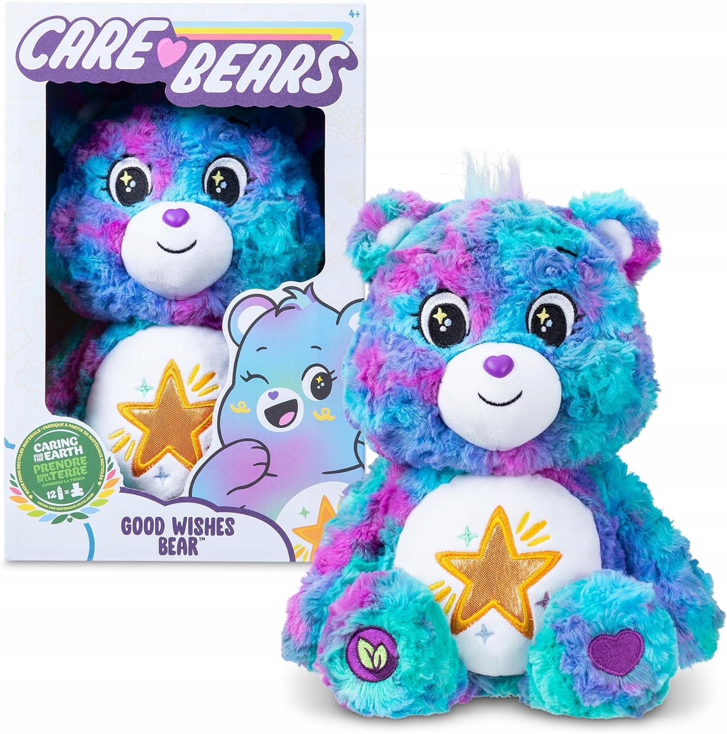 Care Bears Maskotka Wesoły Niebieski Miś Good Wishes Bear 35 cm