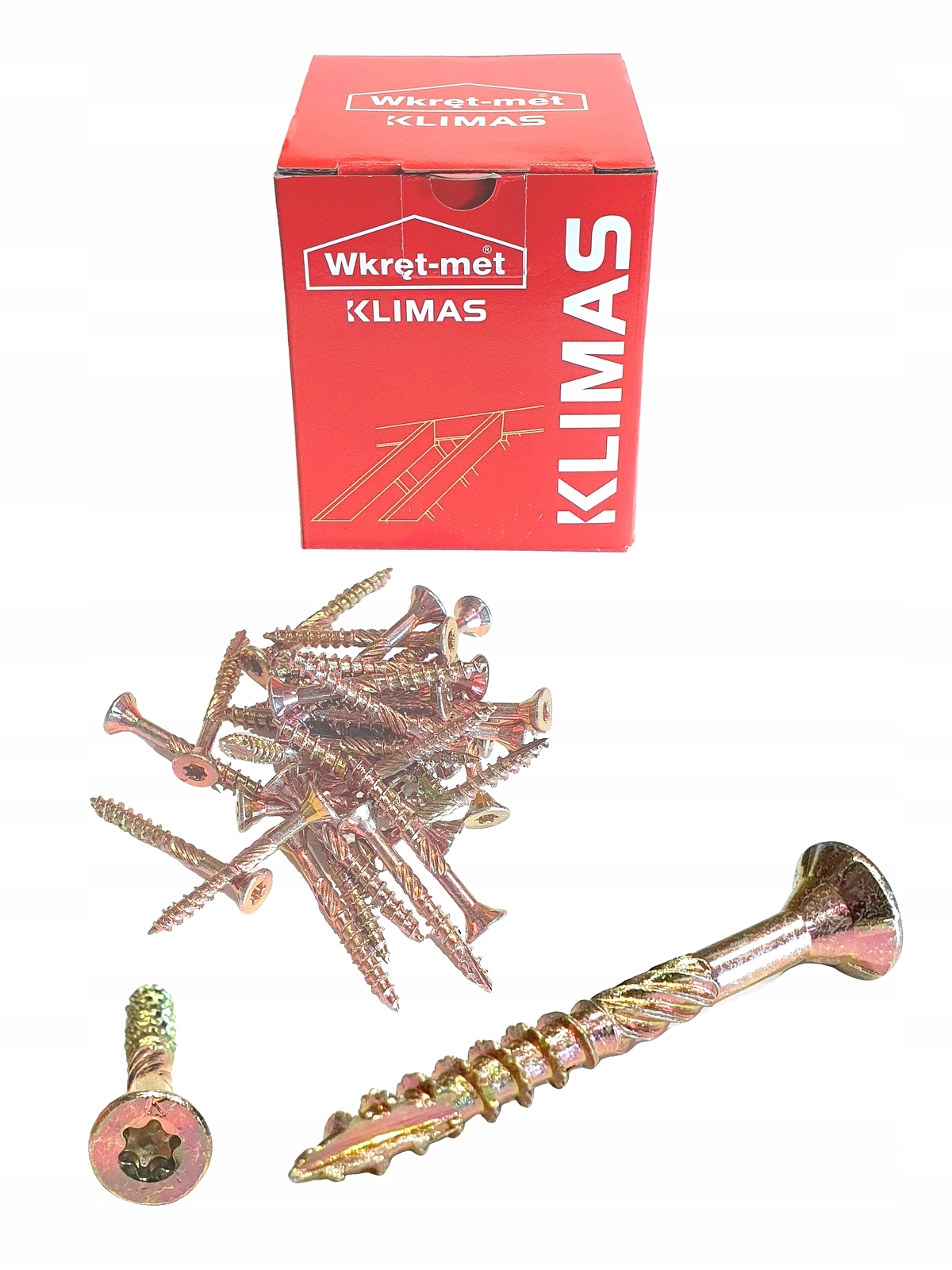 

Wkręty ciesielskie do drewna 4x35 torx 500szt.