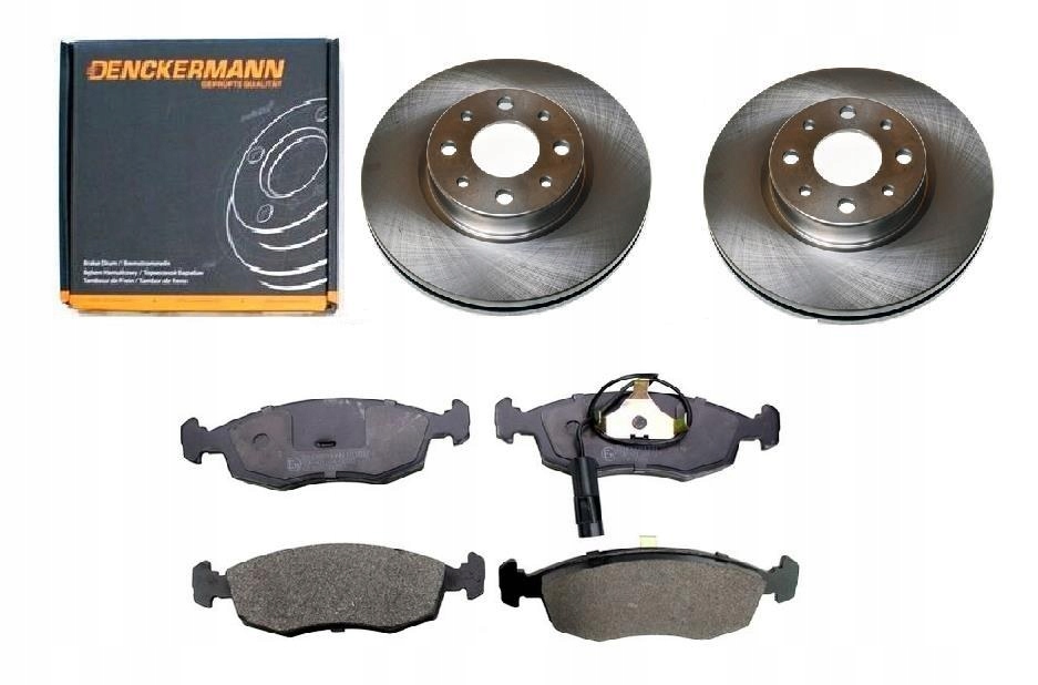 Kotouče Fiat Palio Siena Přední 257 MM Sada.