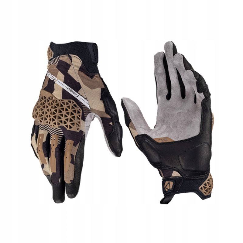 Motocyklové Rukavice Leatt Adv X-flow 7.5 Short Dezertt XL