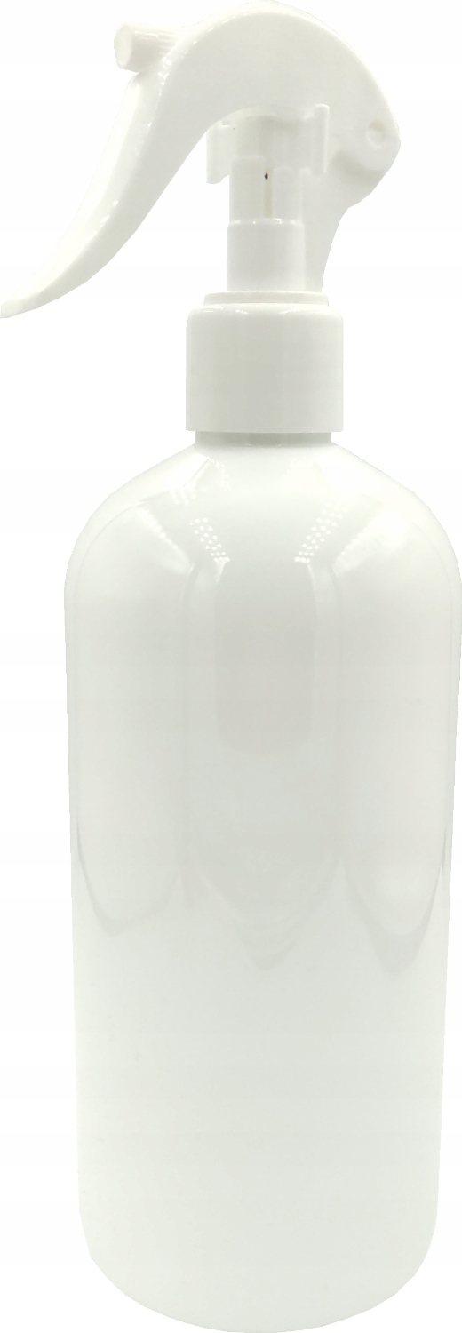 Butelka spray 500 ml biały do płynów chemi kosmetyków