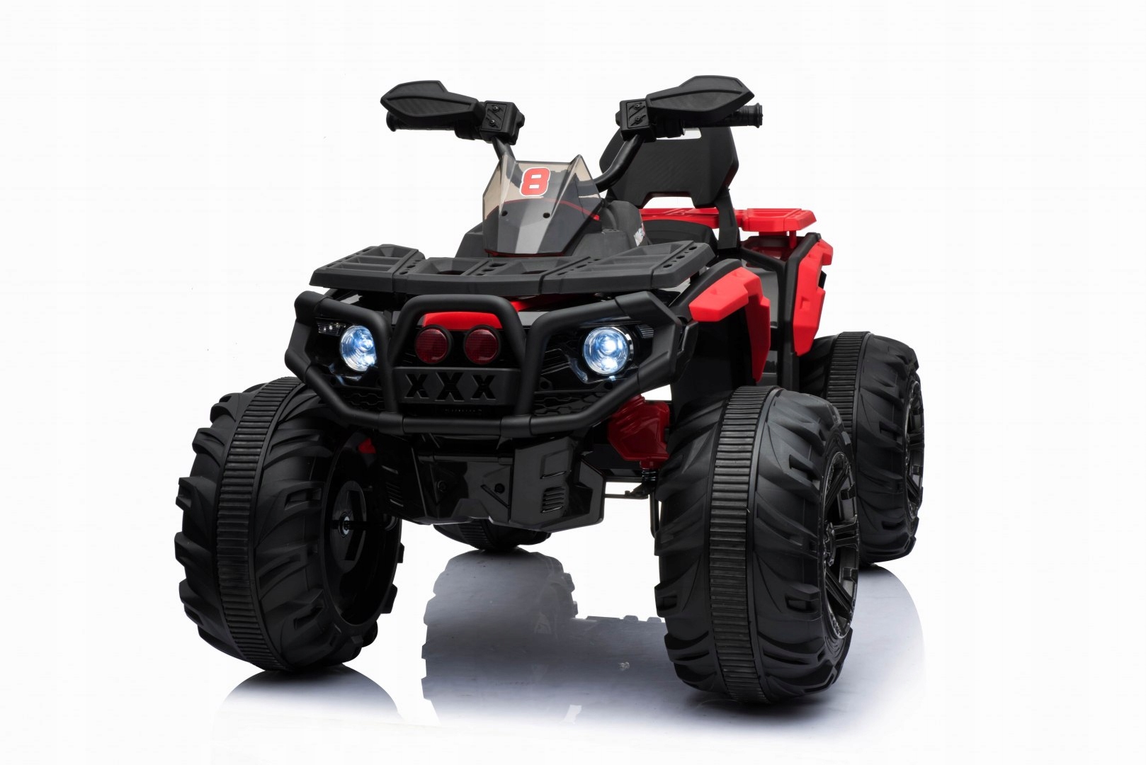 MEGA WIELKI QUAD MAVERICK Z NAPĘDEM 4X4, AMORTYZAT