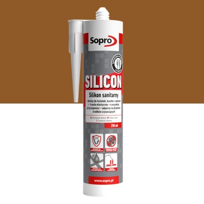 SOPRO Silicon - Silikon sanitarny UMBRA 58 310ml