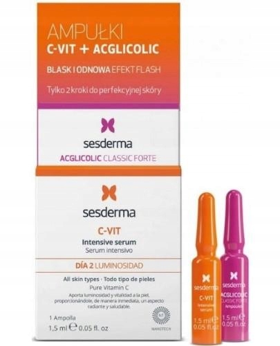 

Sesderma ampułki C-Vit Acglicolic 2 amp x 1,5 ml