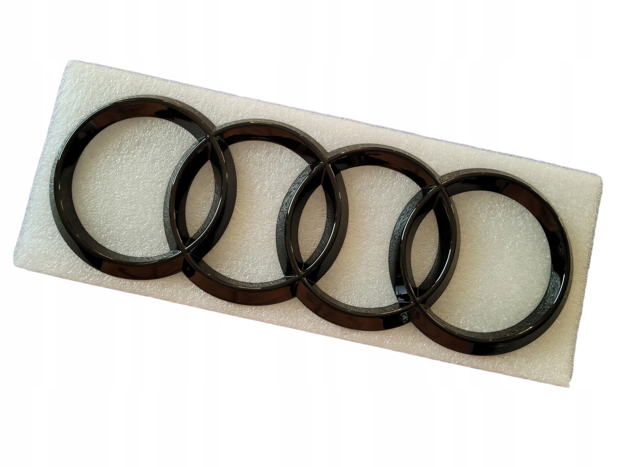 

Emblemat logo do Audi Q7 315 mm Przód Black Glossy