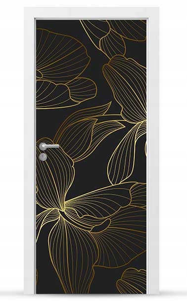 Okleina nálepka na vnější dveře Nábytková samolepicí Snadné Lepení