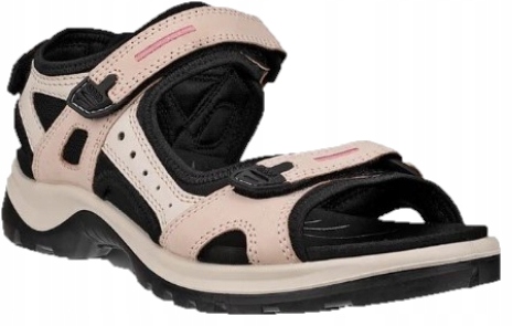 40 Buty Sandały Damskie Ecco Offroad Sportowe 069563 61155 Różowe Beżowe