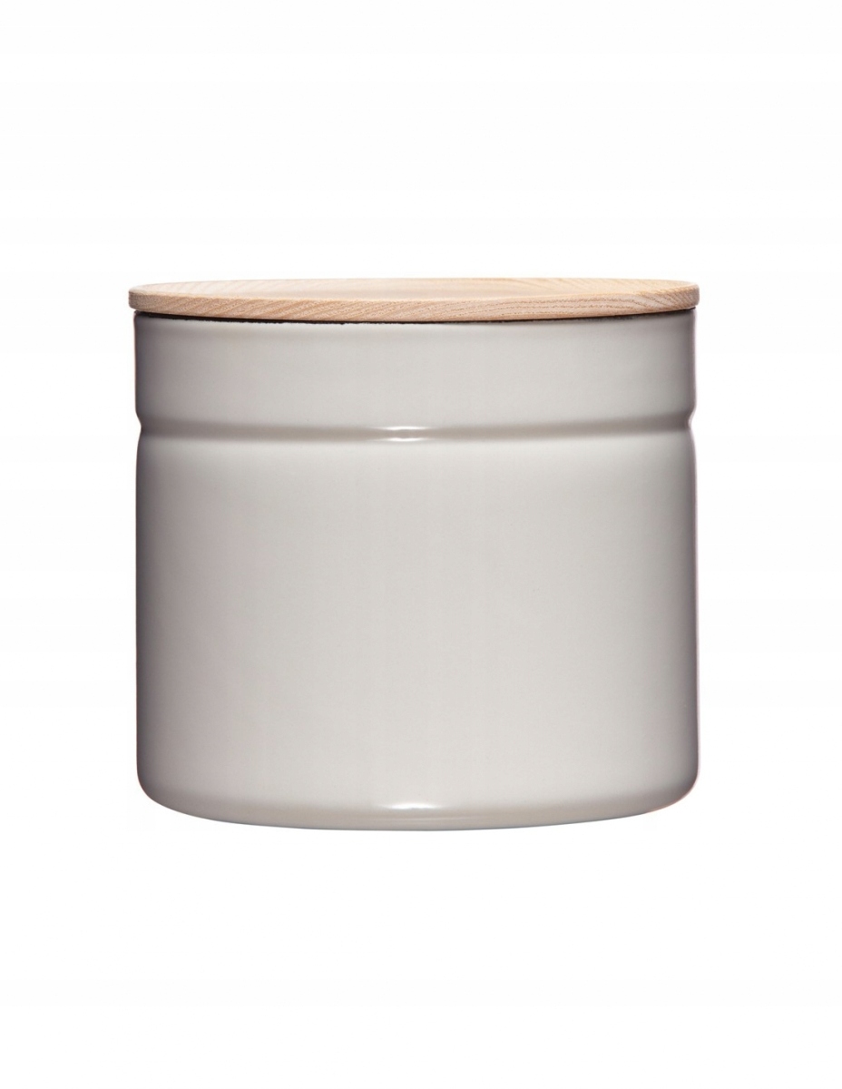 Kuchynská Nádoba Riess 1.3 L kovová na kávu a čaj Sivá