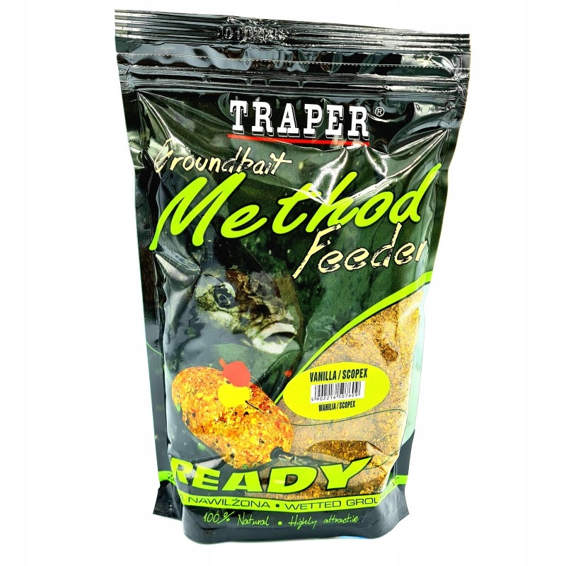 Zanęta Traper Method Feeder Ready Wanilia/Scopex 750g