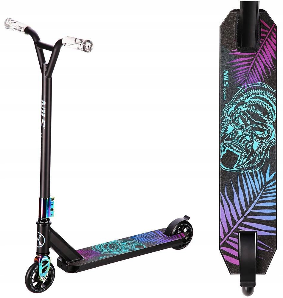 Hulajnoga Wyczynowa Stunt Freestyle Do Trików Kółka 110 mm ABEC-9 Nils