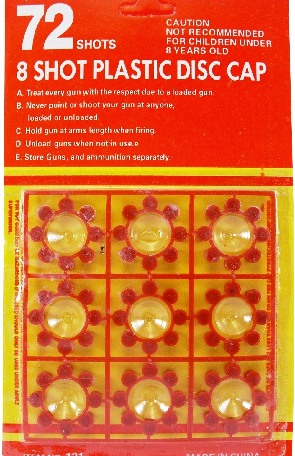 A630 Spłonka blister 9szt = 72 strzały