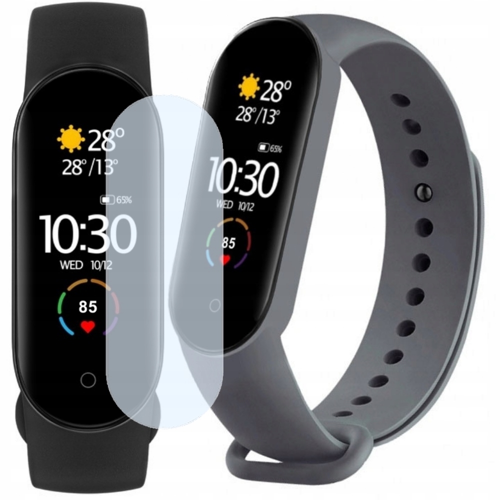

Xiaomi MI Band 5 Opaska Kolorowy Pasek Folia