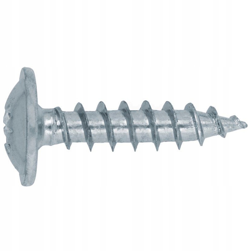 Wkręty do drewna podkładkowe 3x12 100szt Hartowane Talerzykowe Producent inna