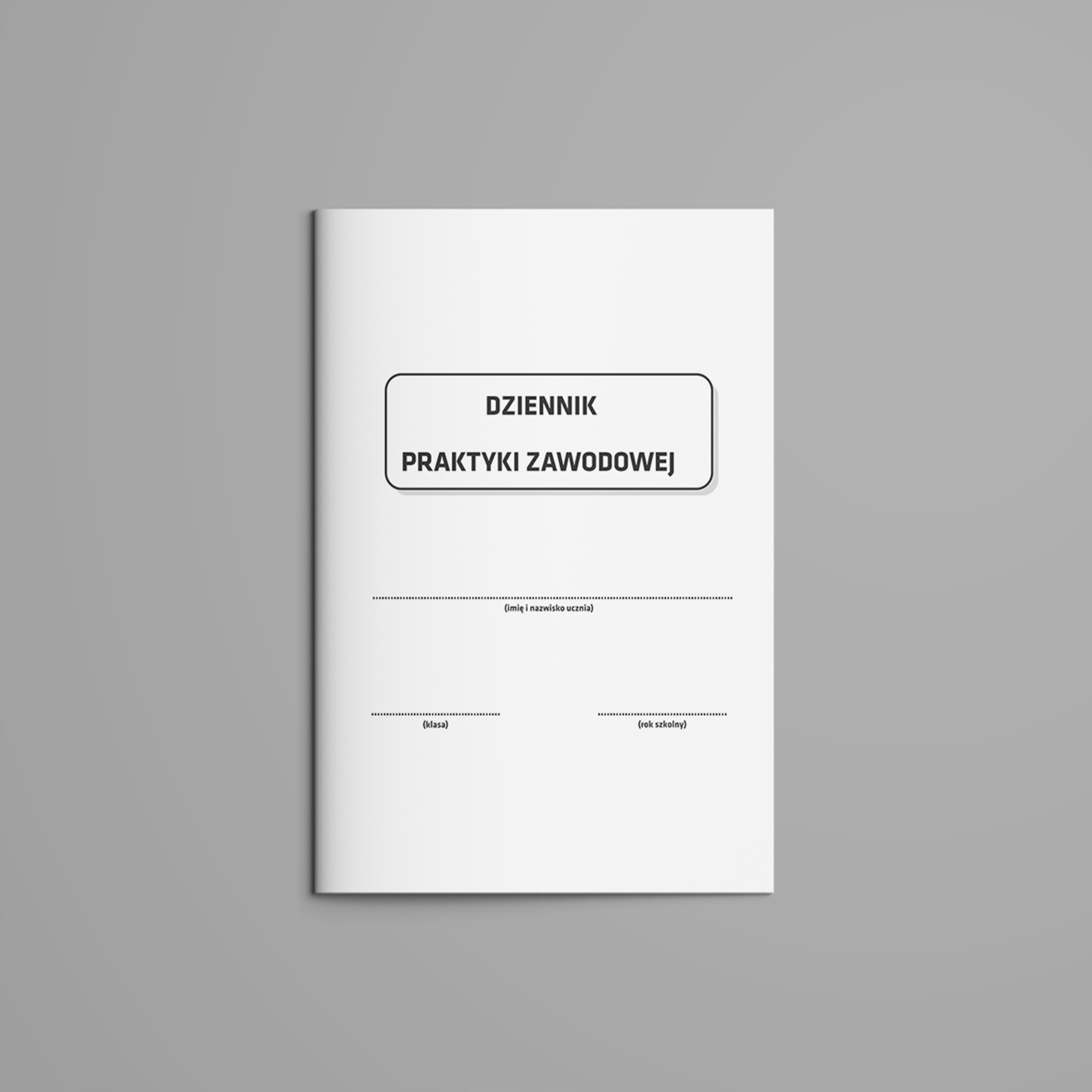 Dziennik Praktyki Zawodowej MEN-6 Wzór 2024 Marka inny