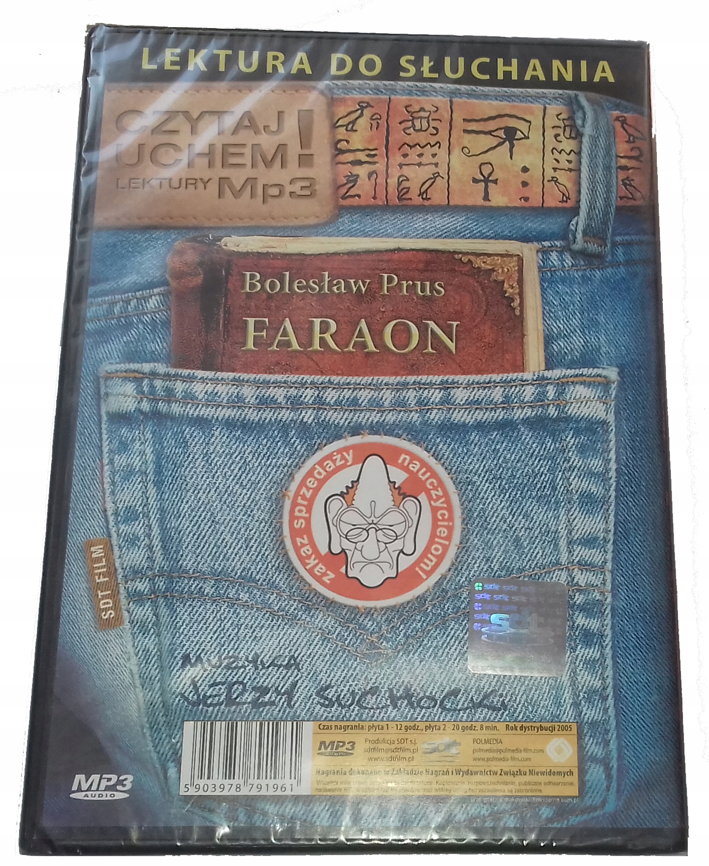 FARAON MP 3 [MP3] FOLIA Nośnik audiobook CD