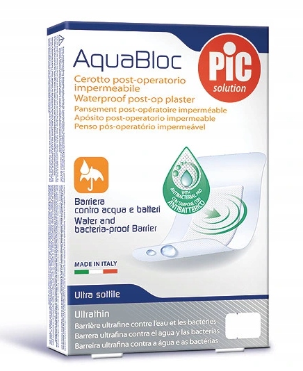 

Plastry Aquabloc Pooperacyjne 5x7 Wodoodporne