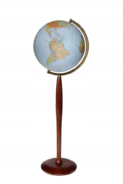 GLOBUS POLITYCZNY XXL 42 CM PODŁOGOWY WYSOKA NOGA