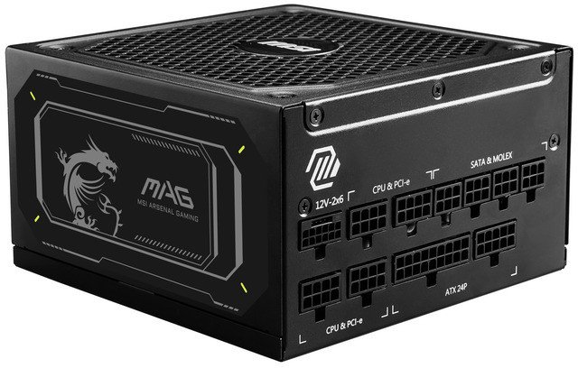 Case Psu Atx 1000W/MAG A1000GL PCIE5 II Msi