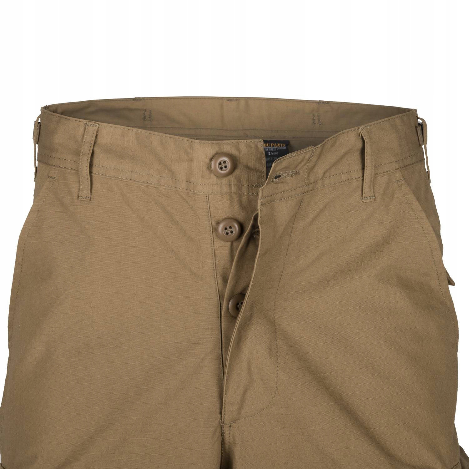 SPODNIE BOJÓWKI HELIKON-TEX BDU - RIPSTOP - CZARNY - roz. XL LONG Marka Helikon-Tex