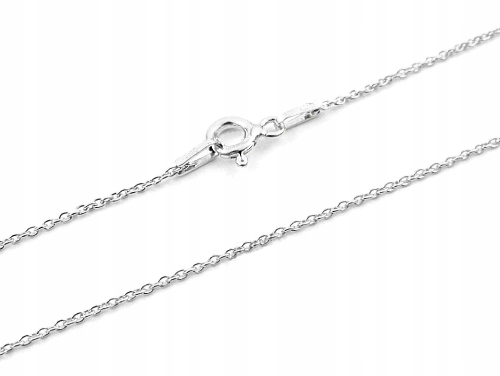 ŁAŃCUSZEK SREBRNY 925 - ANKIER 50cm WAGA 1,3g