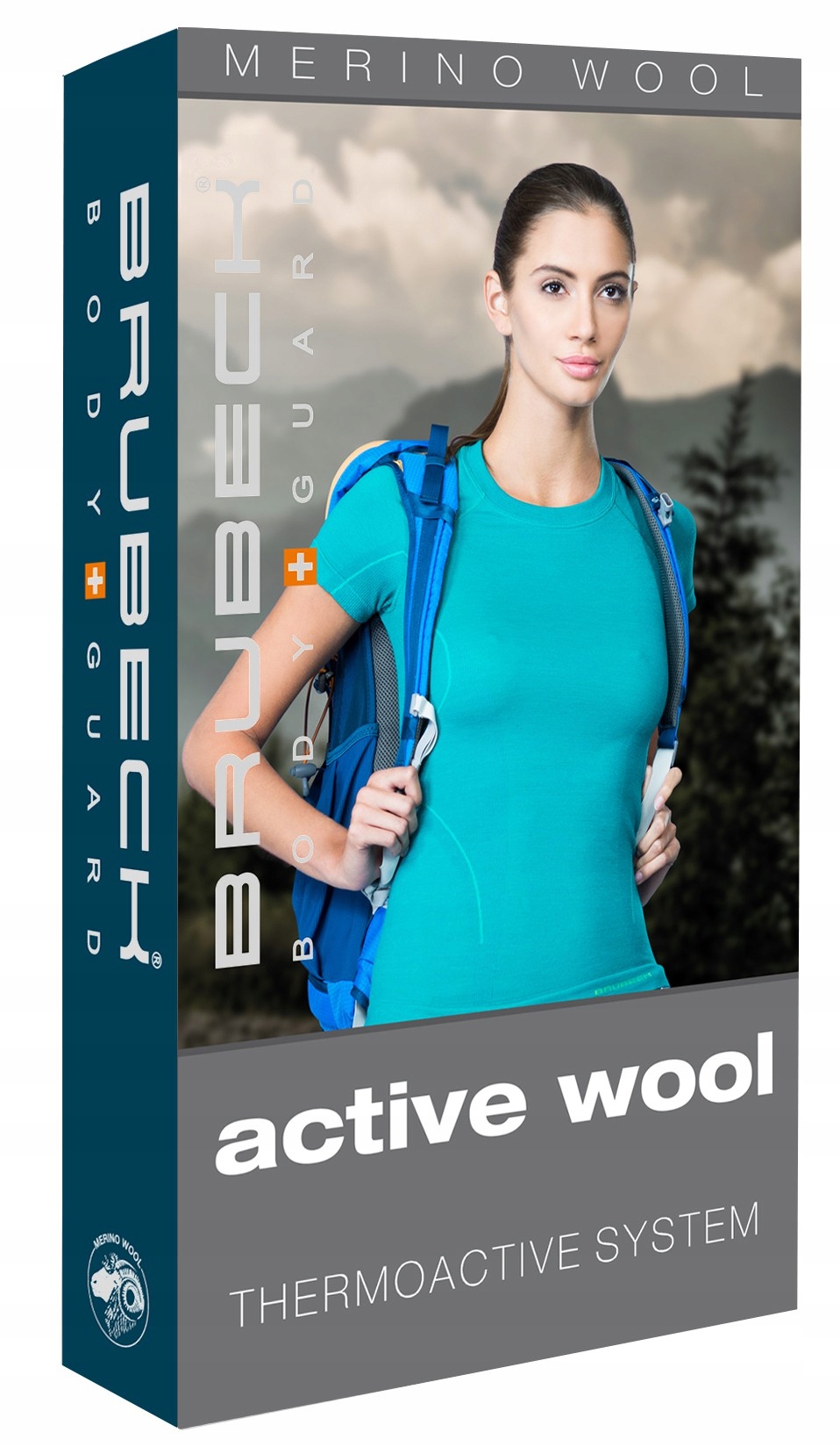 CIEPŁA BIELIZNA DAMSKA Z WEŁNY MERINO Brubeck -S Rozmiar S